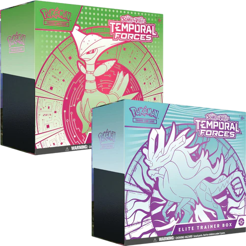 Pokemon TCG: Scarlet and Violet: Temporal Forces Elite Trainer Box